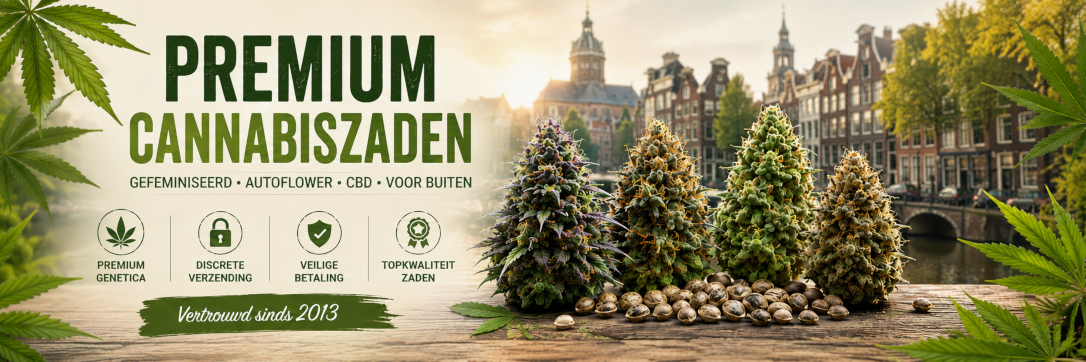Cannabis zaden kopen bij Paddy Seeds